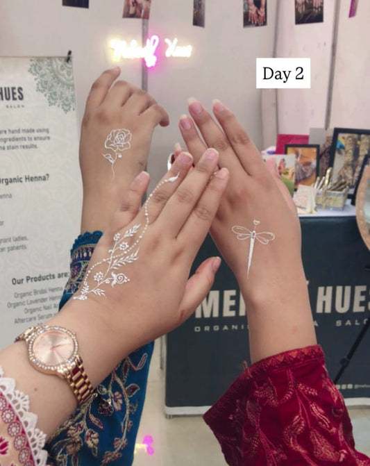 White Henna Cone – Temporary Body Art