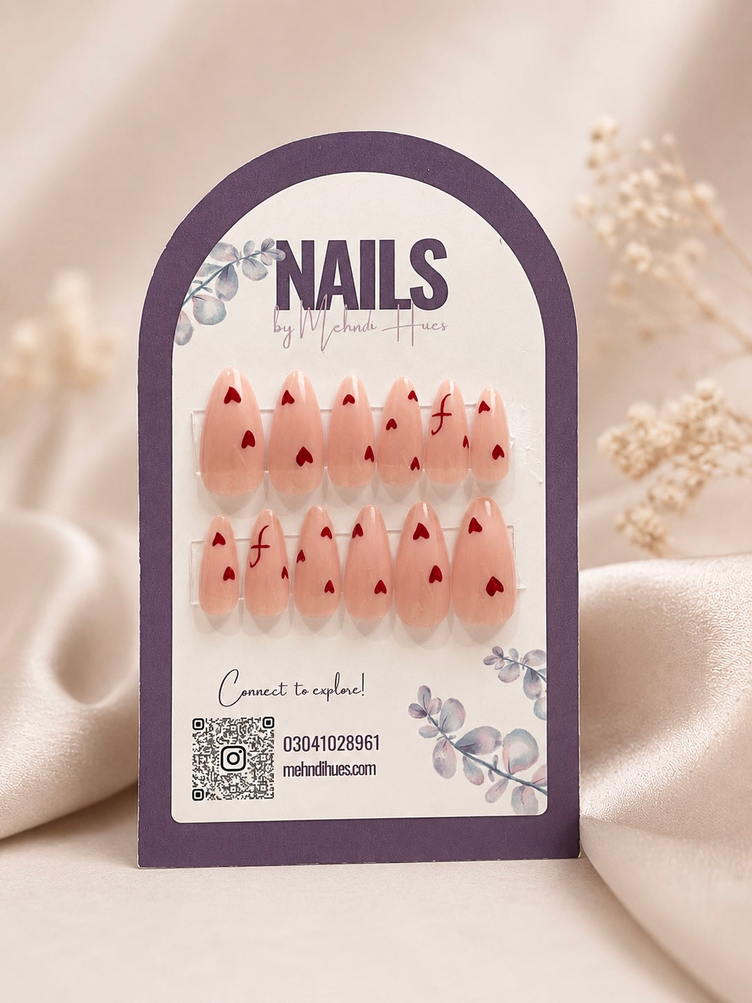 Cherry Crush Press-on Nails NM-004