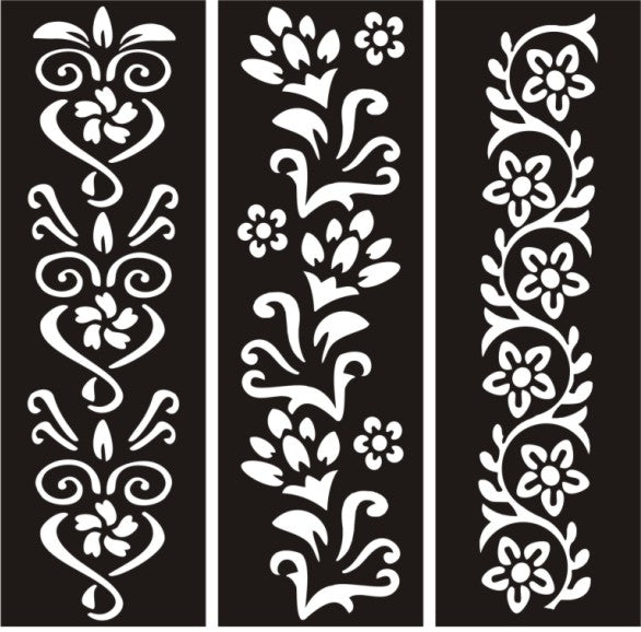 Reusable Henna Stencil H-03