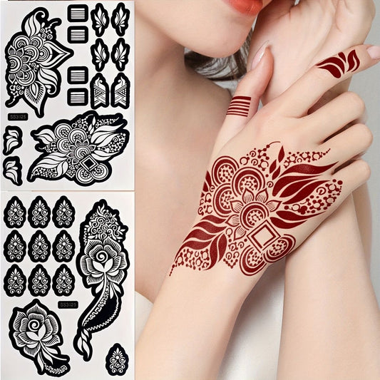 Reusable Henna Stencil - Random