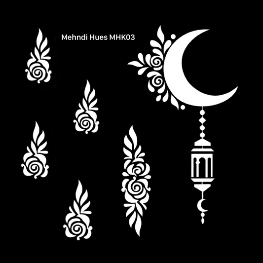 Kids Henna Stencil - MHK03
