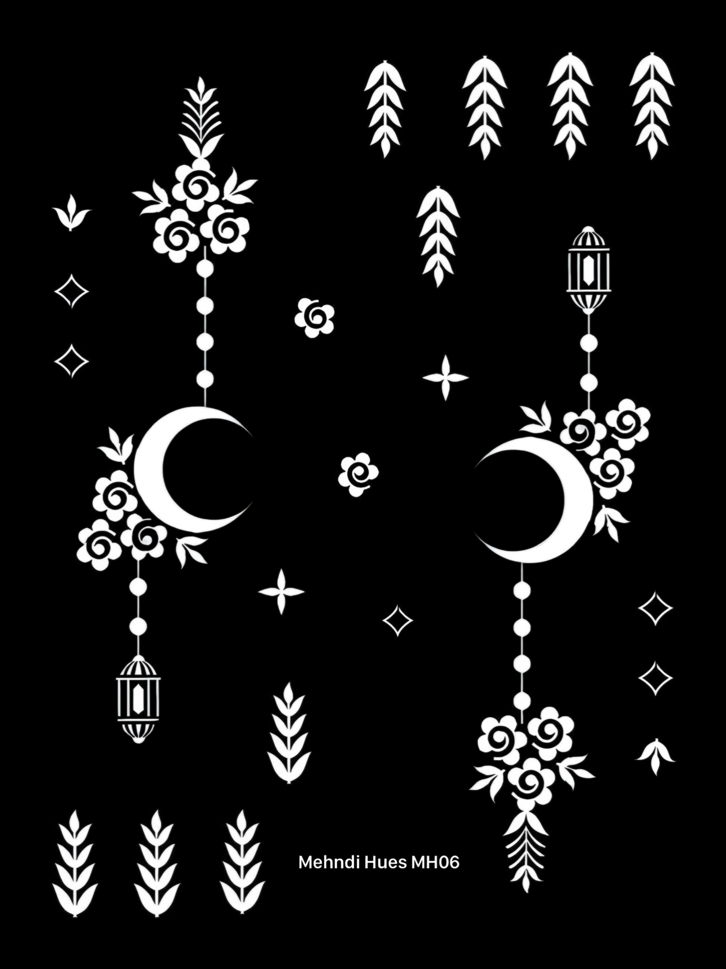 Henna Stencil - MH06