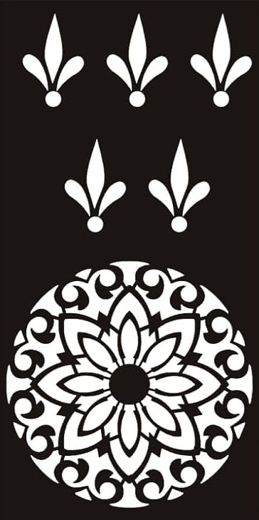 Reusable Henna Stencil H-13
