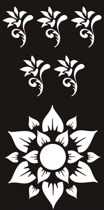 Reusable Henna Stencil H-10