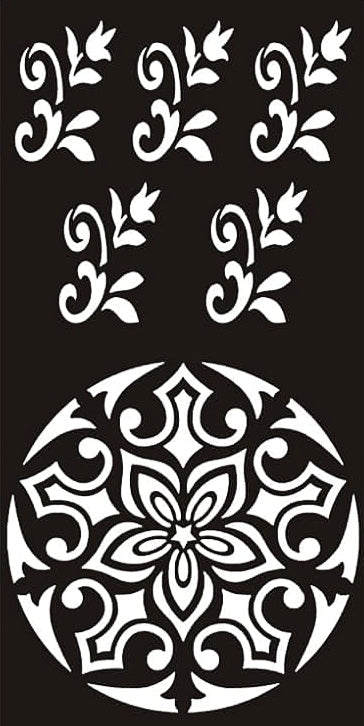 Reusable Henna Stencil H-11